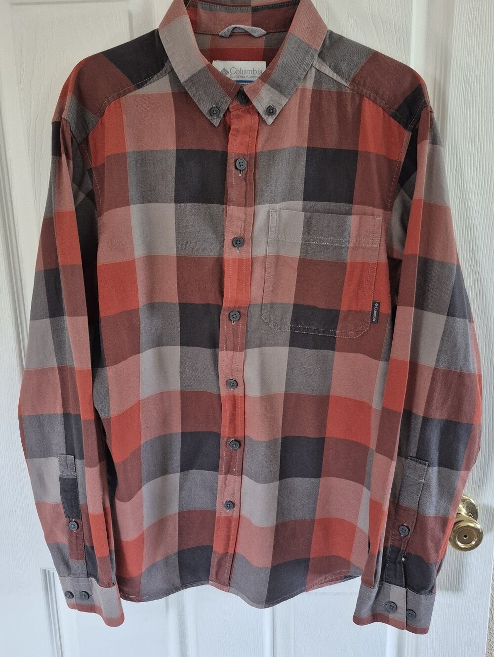 Columbia Men’s Out & Back II Long Sleeve Back Country Orange S